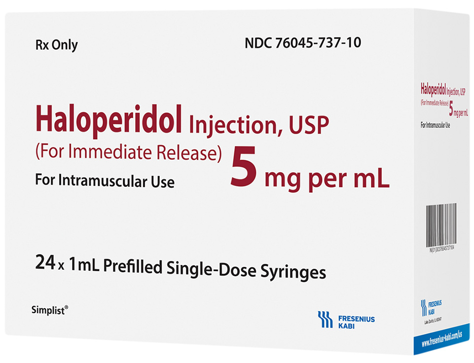 Volume Carton image for 5 mg per 1 mL of Haloperidol