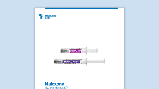 Naloxone Product Family Information Card