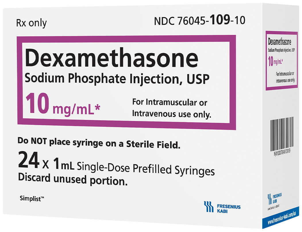 Volume Carton image for 10 mg per 1 mL of Dexamethasone