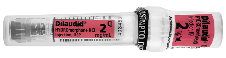 MicroVault Syringe image for 2 mg per 1 mL of Dilaudid