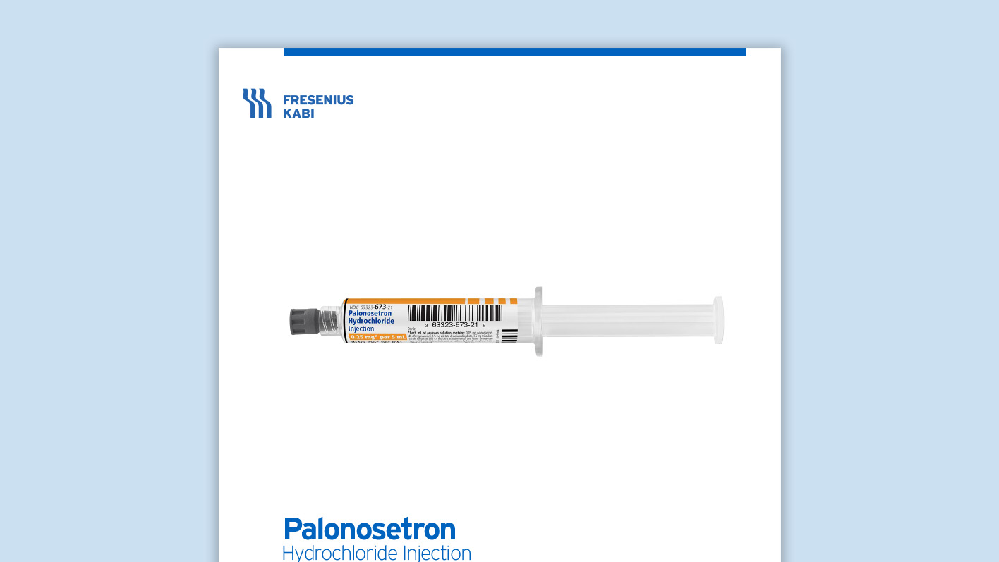 Palonosetron Product Family Information Card